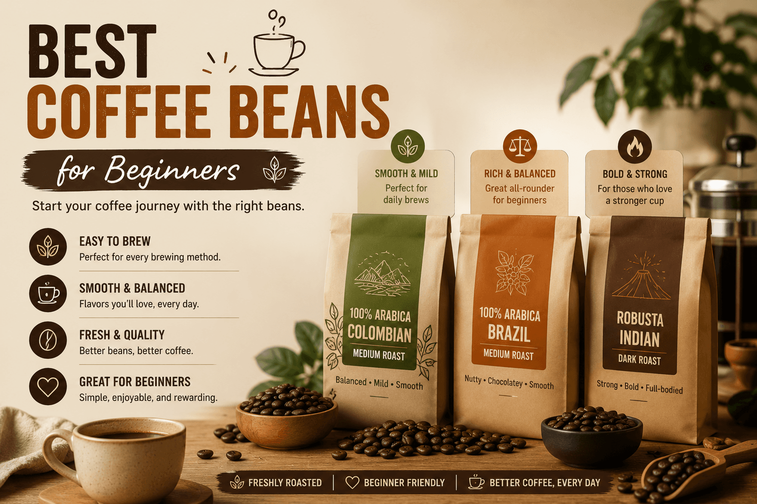 Best Coffee Beans for Beginners