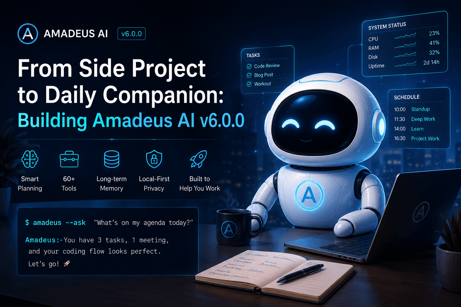 From Side Project to Daily Companion: Building Amadeus AI